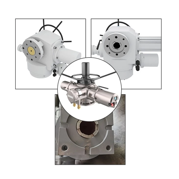Connection Plate Custom Electric Actuator