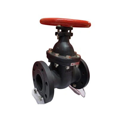 Χειροκίνητη βαλβίδα πύλης ελέγχου ροής από χυτοσίδηρο