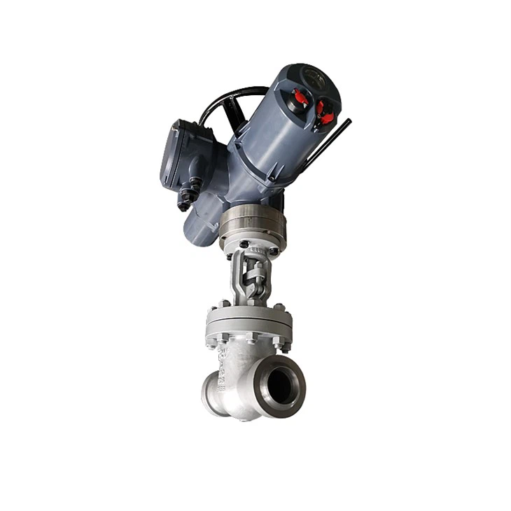 Electric High Temperature Cast Steel Gas Gate Valve