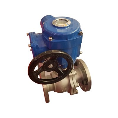 Ηλεκτροκινητήρα πλωτή σφαιρική βαλβίδα φλάντζας σκληρής στεγανοποίησης