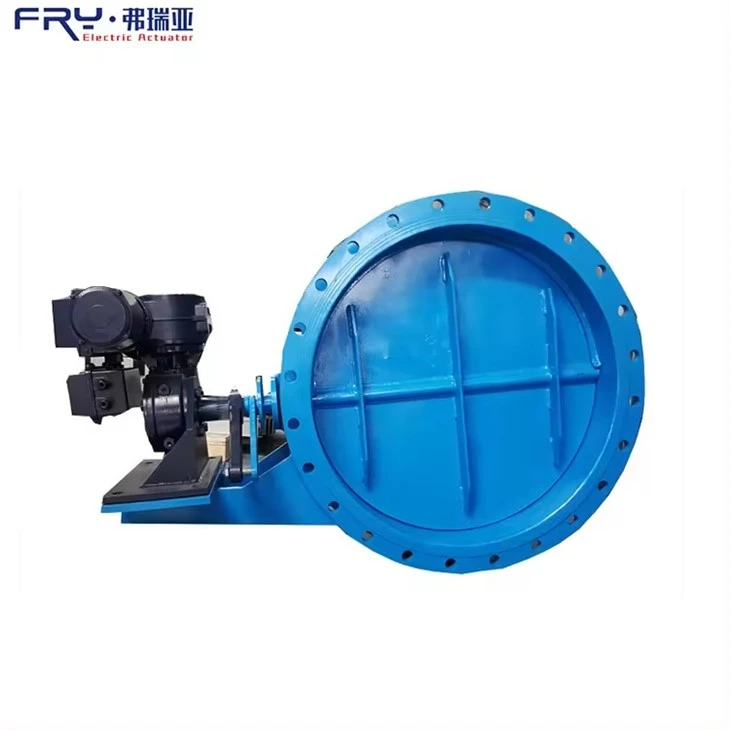 8inch Electric Air Vent Shutter Damper Butterfly Valve