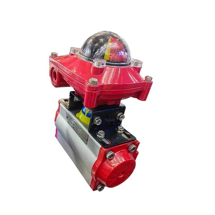 Air Compressed Solenoid Valve Pneumatic Actuator