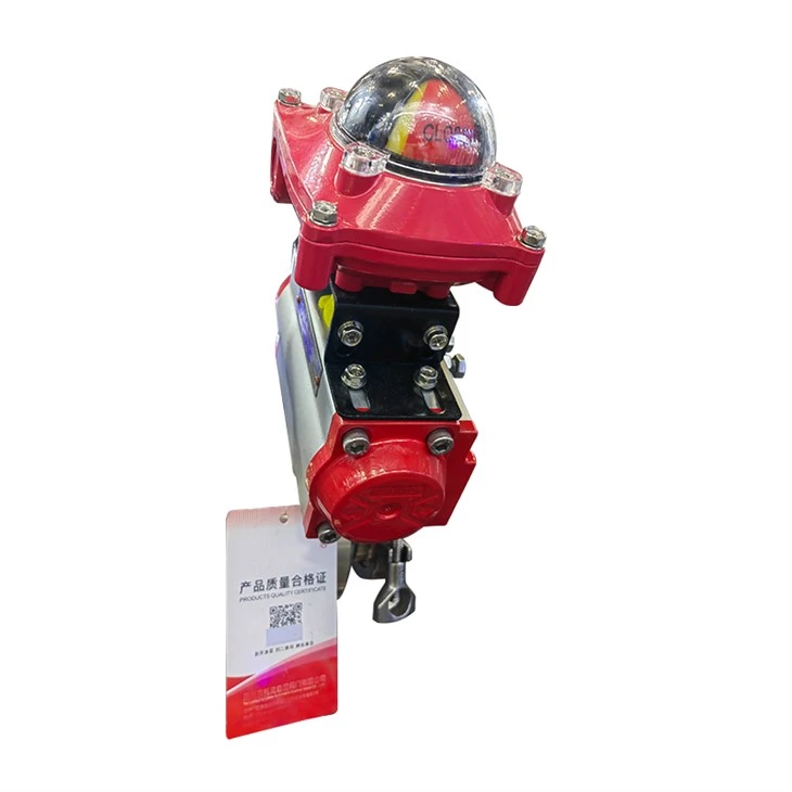 Air Compressed Solenoid Valve Pneumatic Actuator