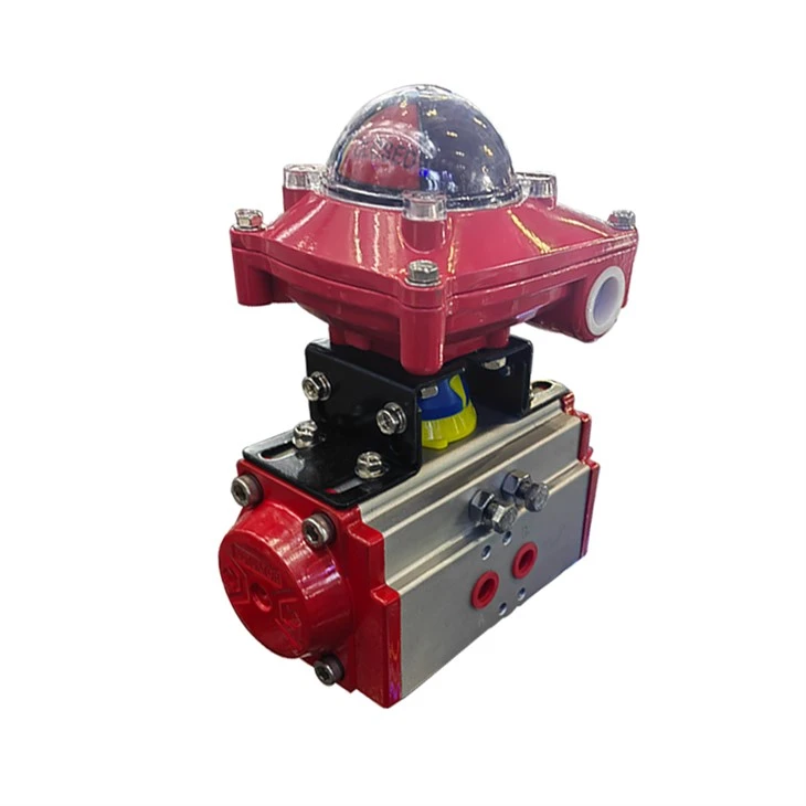 Air Compressed Solenoid Valve Pneumatic Actuator