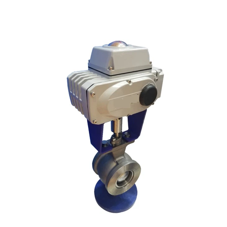 DN50 Electric V Port Ball Valve