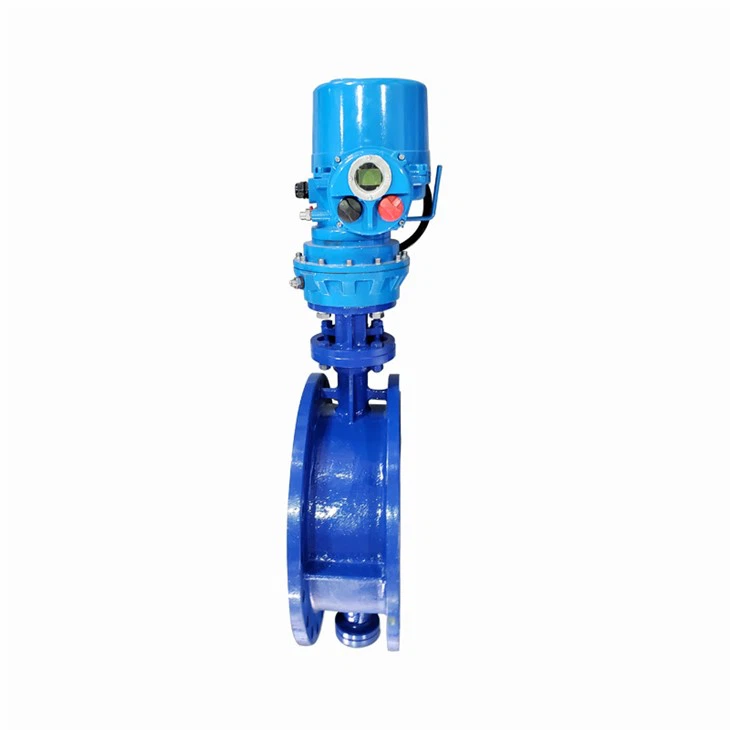 Electric Drive Gas Regulator Butterfly Valve