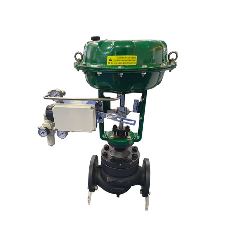 DN80 PN16 WCB Industrial Air Operated Control Valve