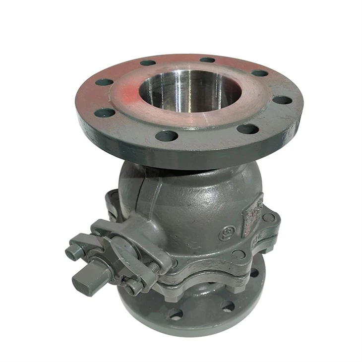 Q41F-16C Soft Seal Flange Ball Valve