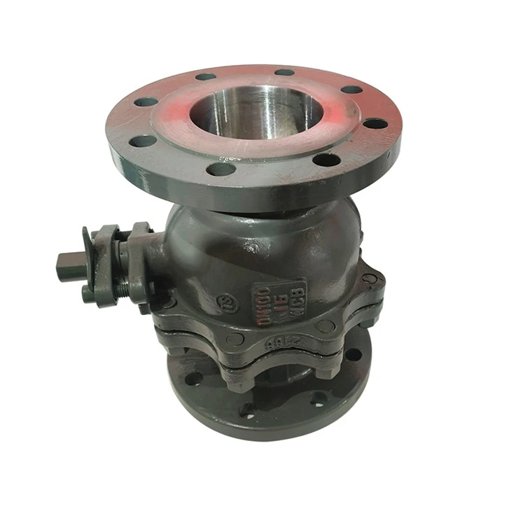 Q41F-16C Soft Seal Flange Ball Valve